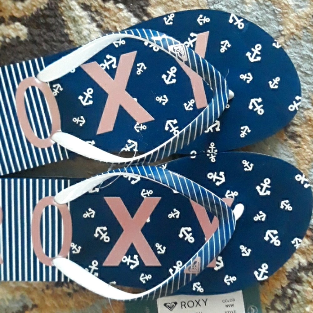 6x*Host Pick*Roxy adorable flip flop sandals - Picture 15 of 16